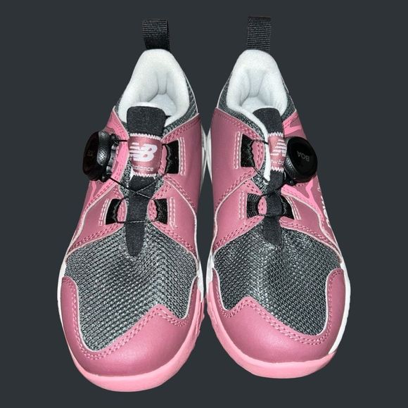 NWOB Toddler New Balance DynaSoft Trail Magic BOA Washed Burgundy Black Size 12 - Picture 2 of 7